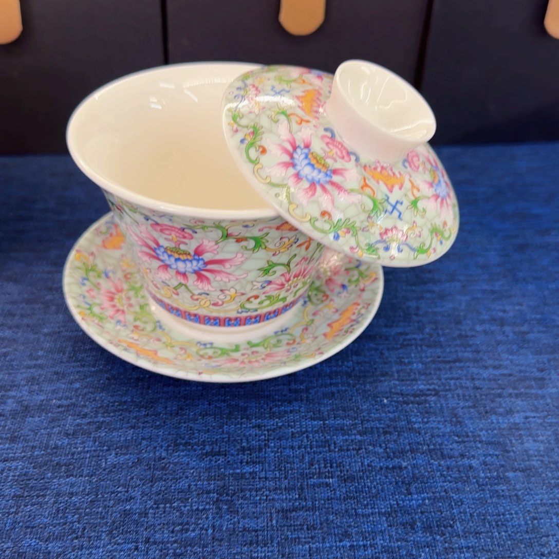 这些盖碗真好看！！！