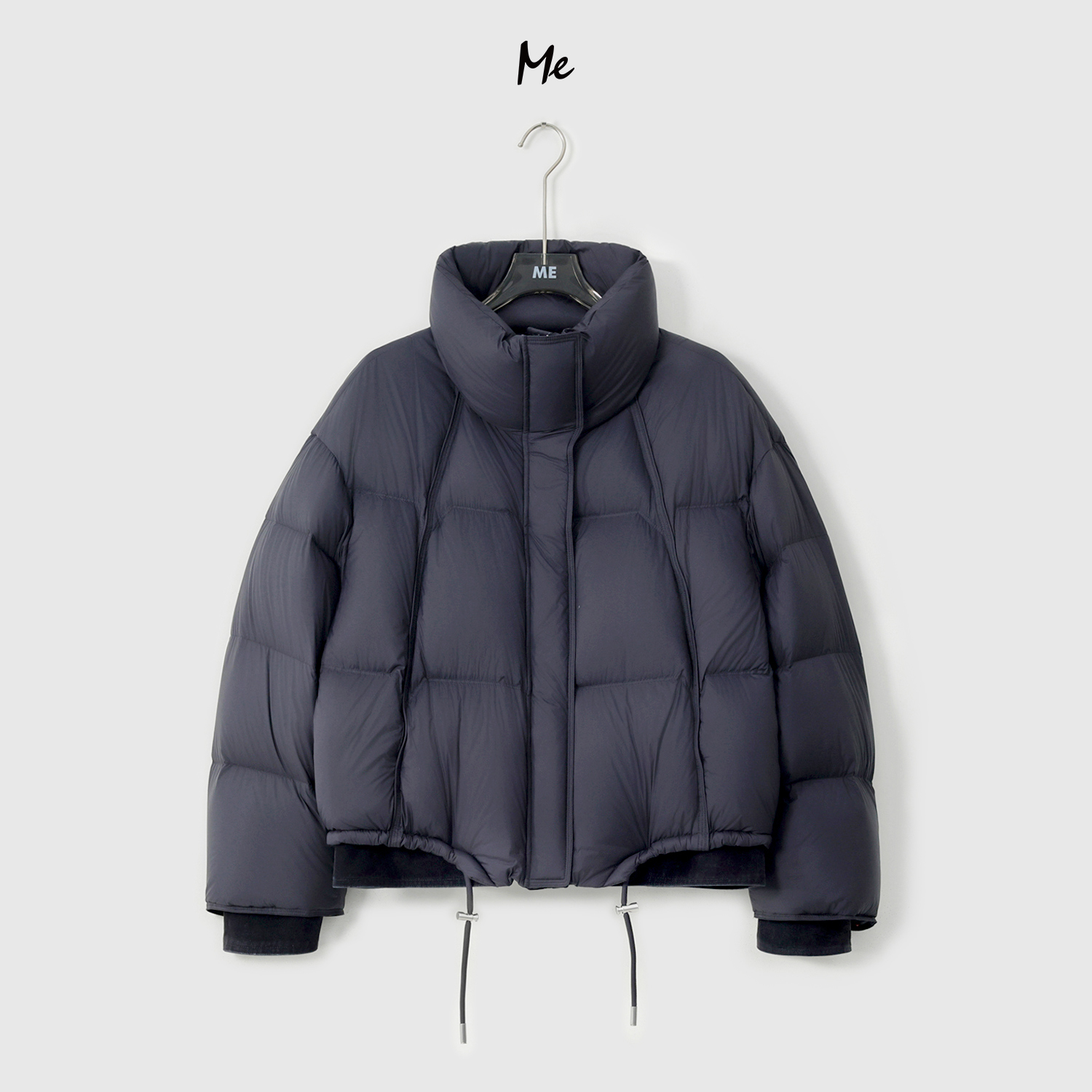 ME【护颈水光鹅绒服】白鹅绒轻柔锁温保暖时尚百搭羽绒服MESA4164