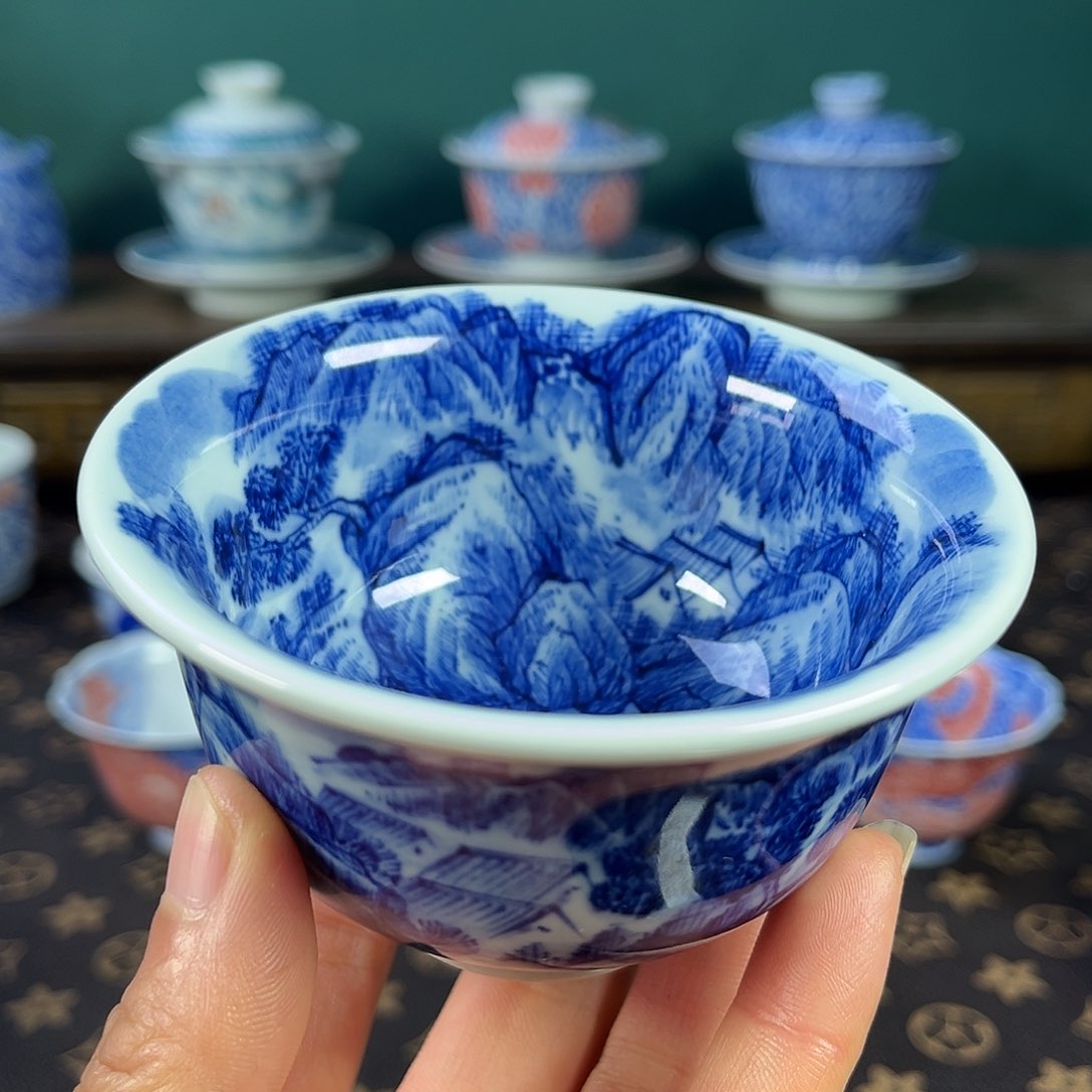 瓷片景德镇市手工手绘