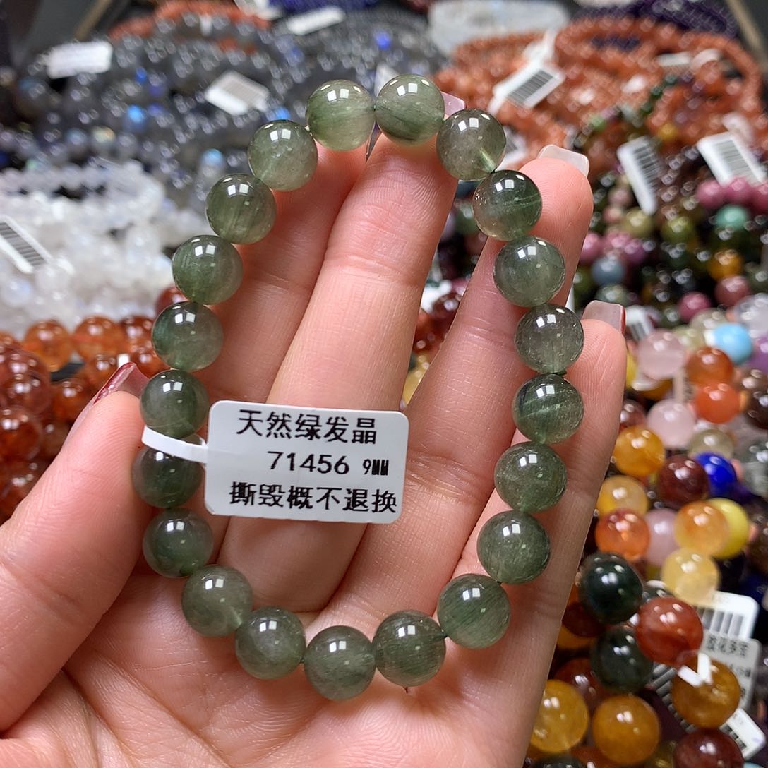 水晶手链未镶嵌，