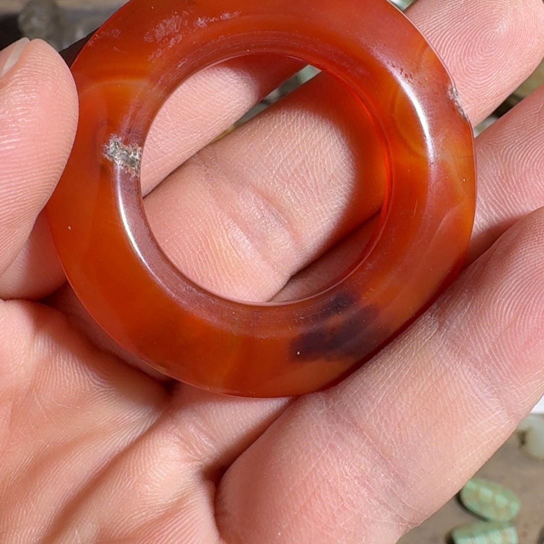 玛瑙/玉髓合金颈饰