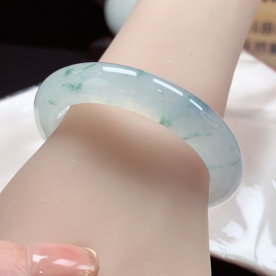 未镶嵌手镯翡翠天然a货翡翠