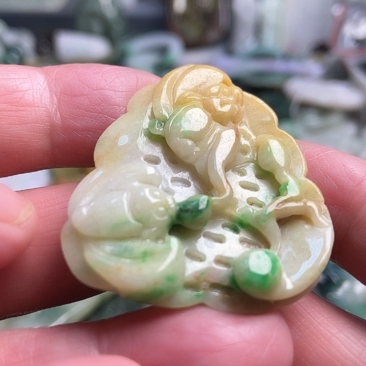 翡翠吊坠(不含链)未镶嵌