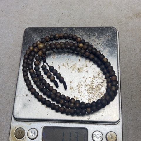 沉香手串新*沉香奇楠张勺子0.5