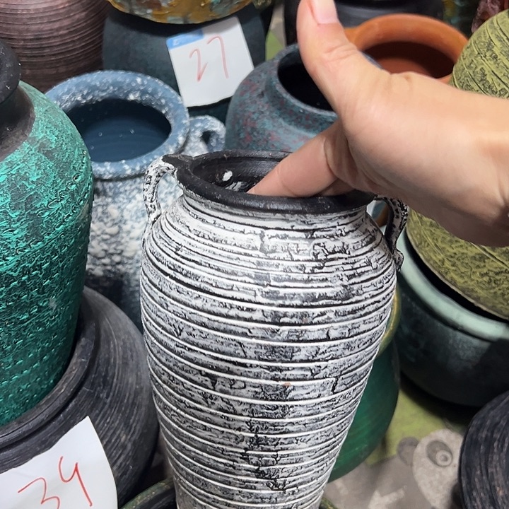 灰色双耳高20口10默认打孔