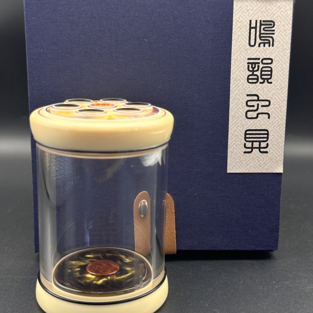鸣韵黑悟空一代密胺60七孔响板蝈蝈叫罐