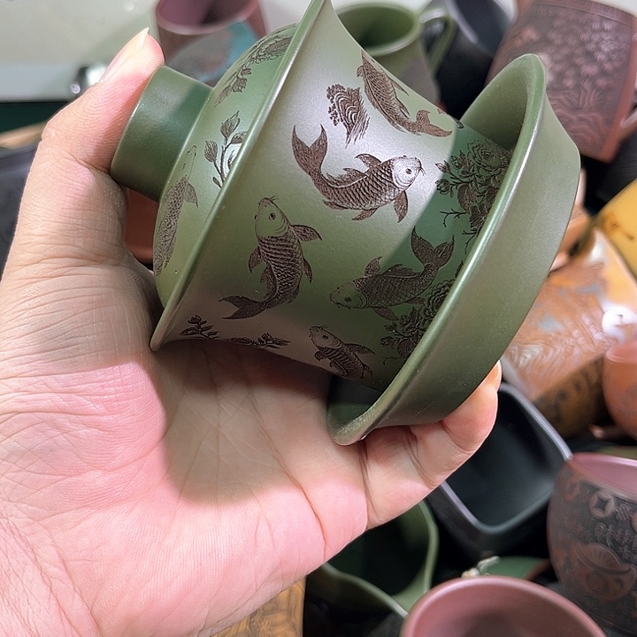 茶杯紫砂全手工紫砂主人杯