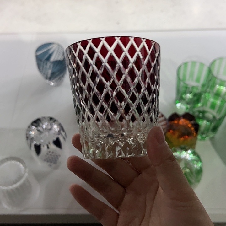 水晶玻璃手柄款微瑕一个