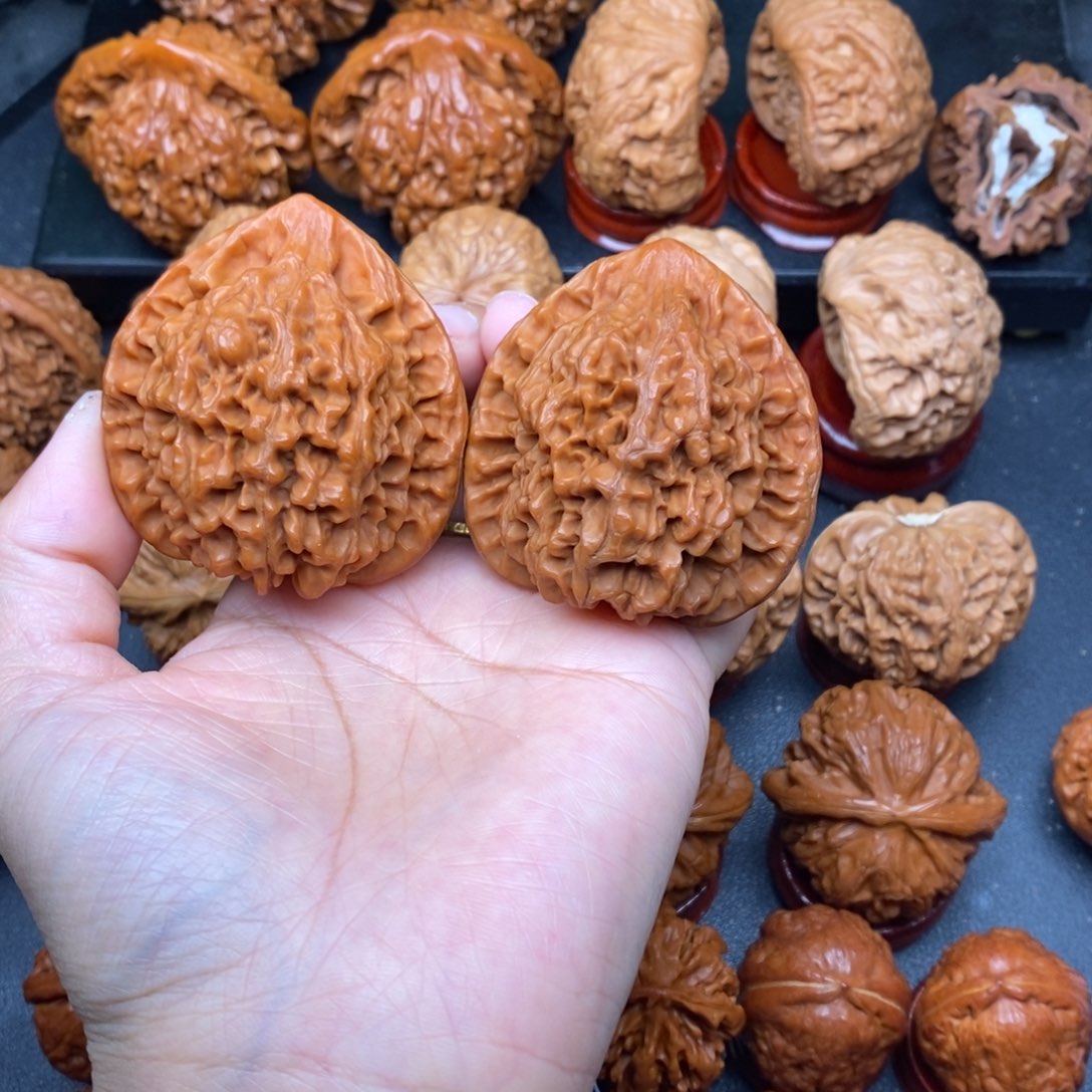 把件文玩核桃49官帽