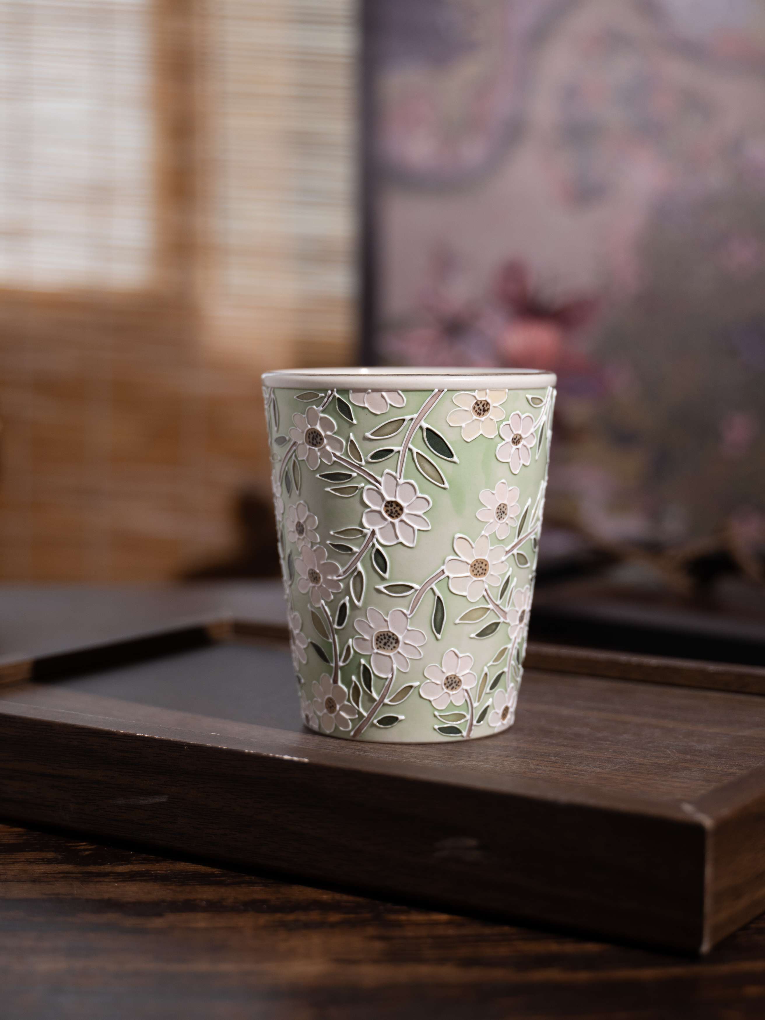  上禾下皿 | 小雏菊系列满绘可乐杯