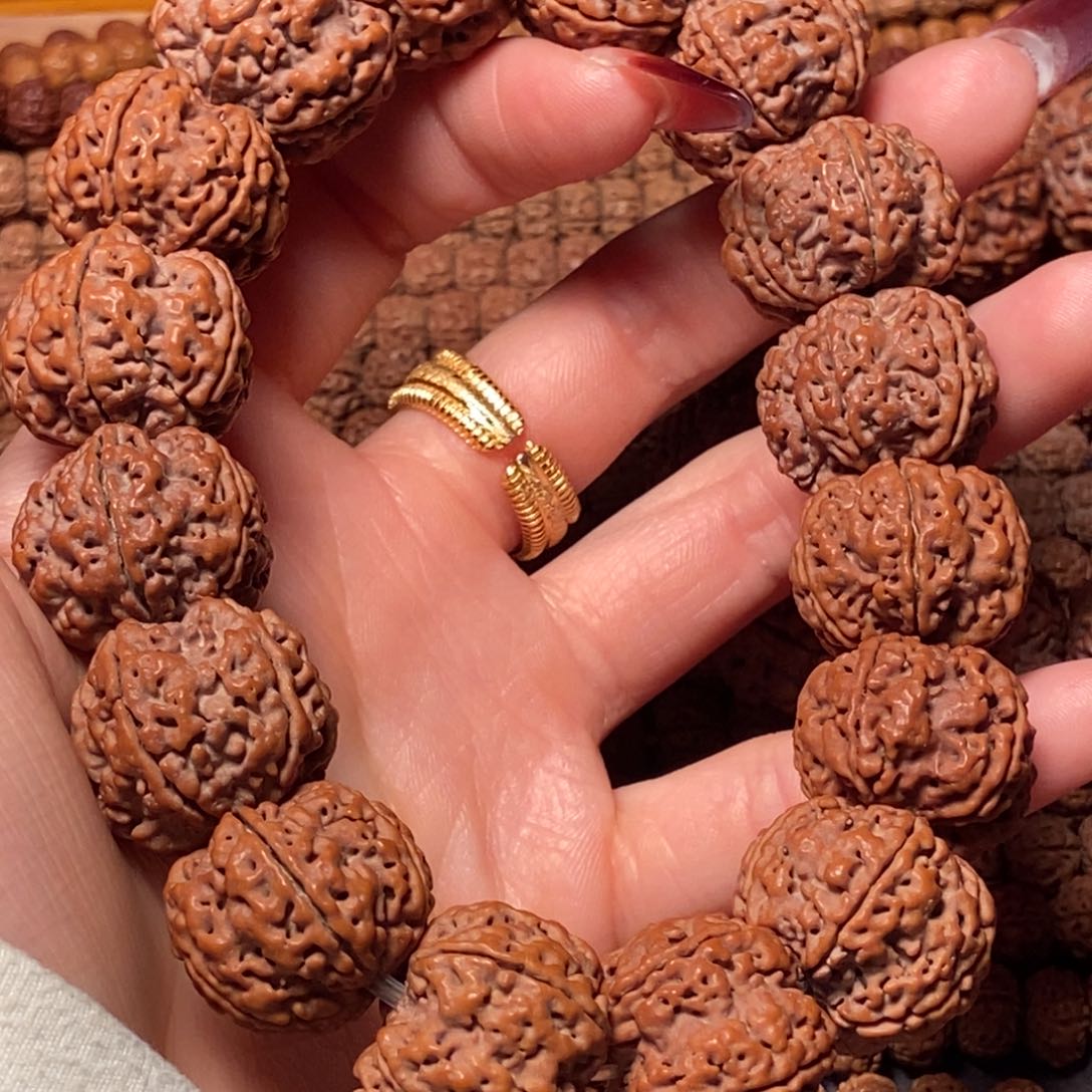 金刚菩提手串五瓣21.5龙爪梅花113