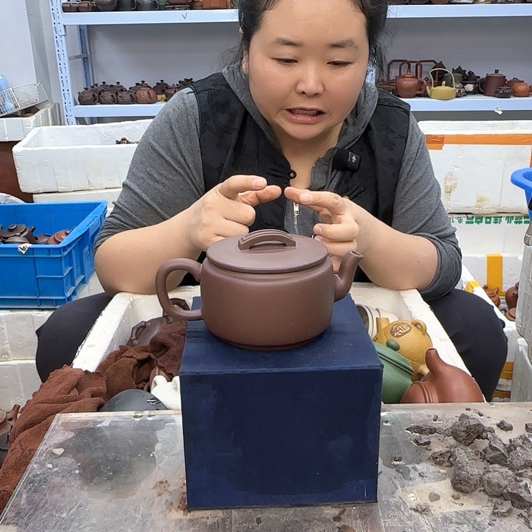 紫砂茶壶宜兴紫砂壶瑕疵处理