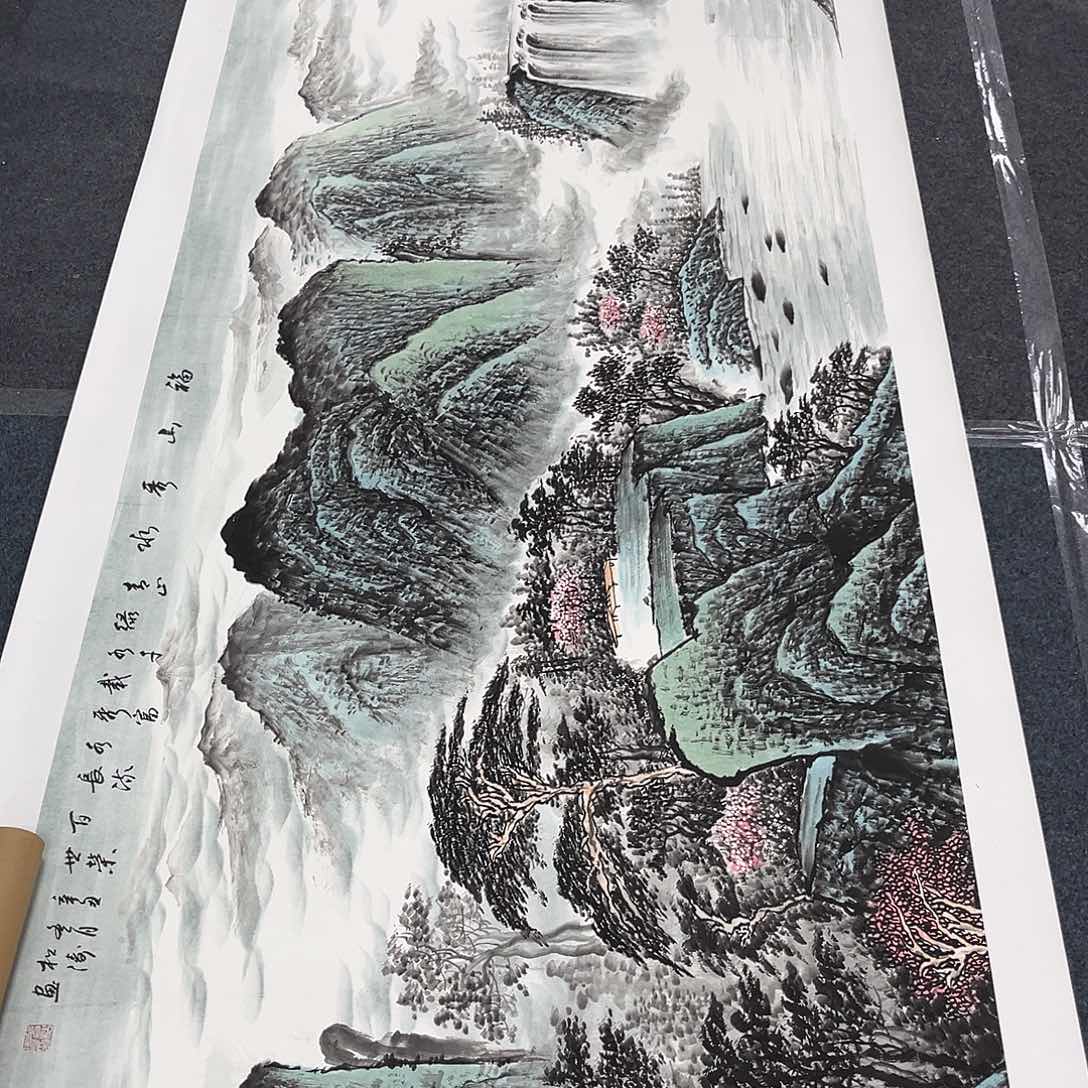 国画宣纸国画纯手绘字画批发