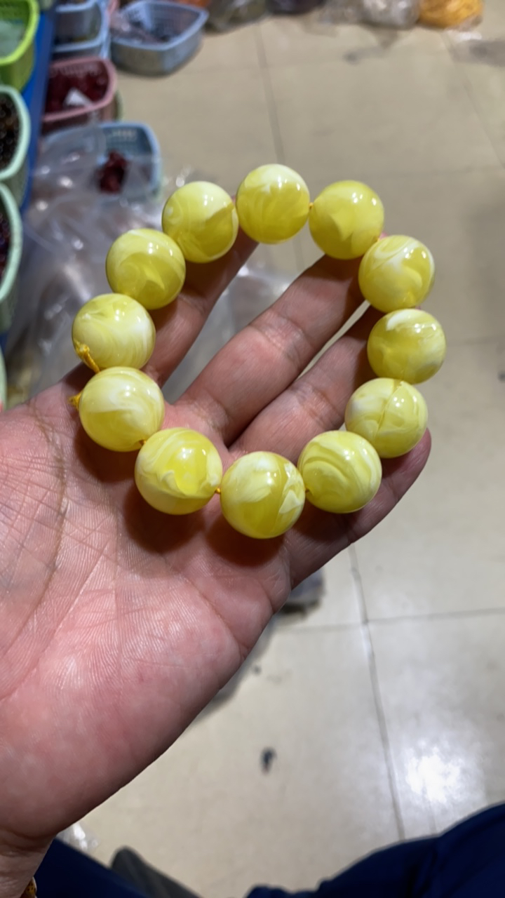 B109 20白花蜜手串    