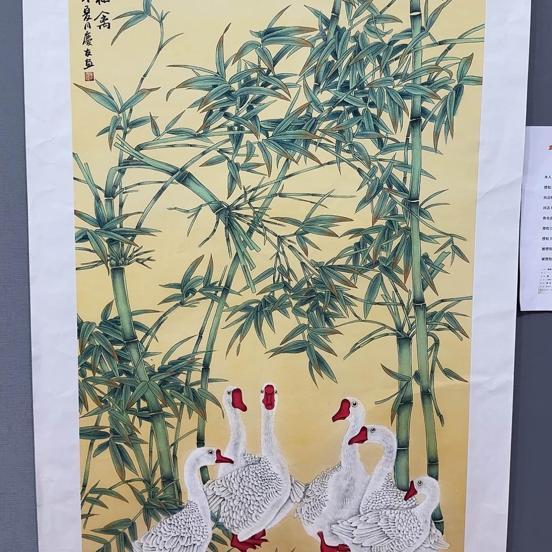 国画李庆友老师国画精品