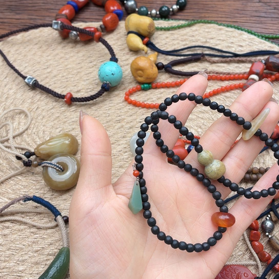 ****k南红玛瑙未镶嵌手链