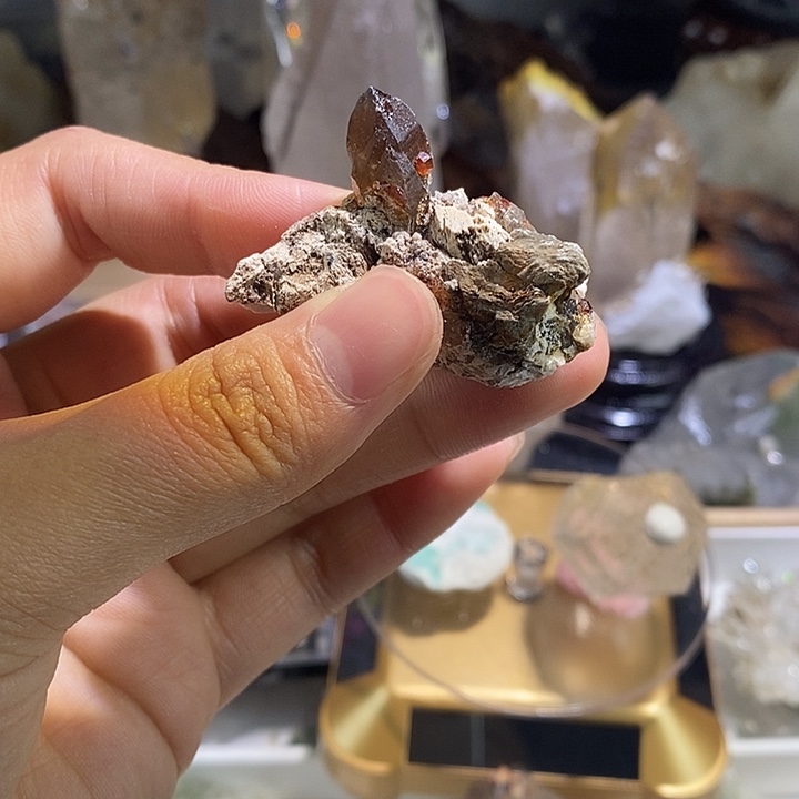 振***蓉未镶嵌水晶珠宝半成品