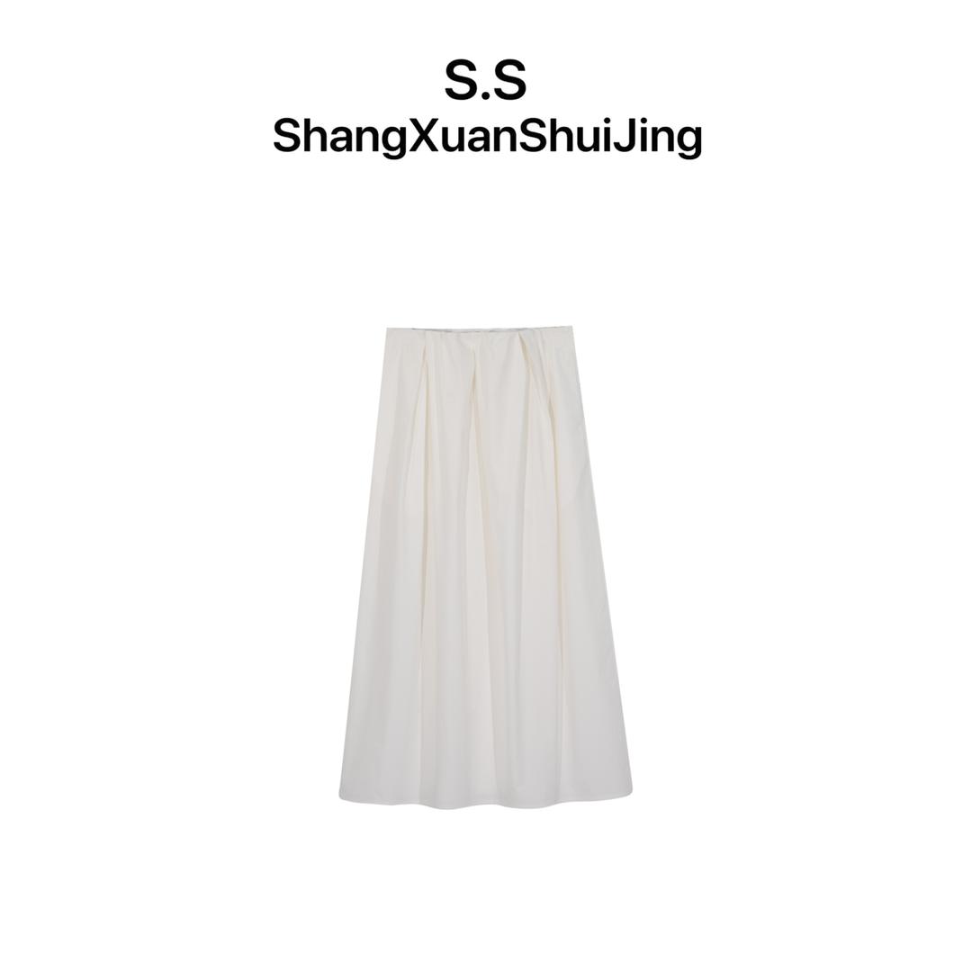 上玄水镜& 【沐沐】时尚设计师款女装 百搭时尚半裙 Q25285857