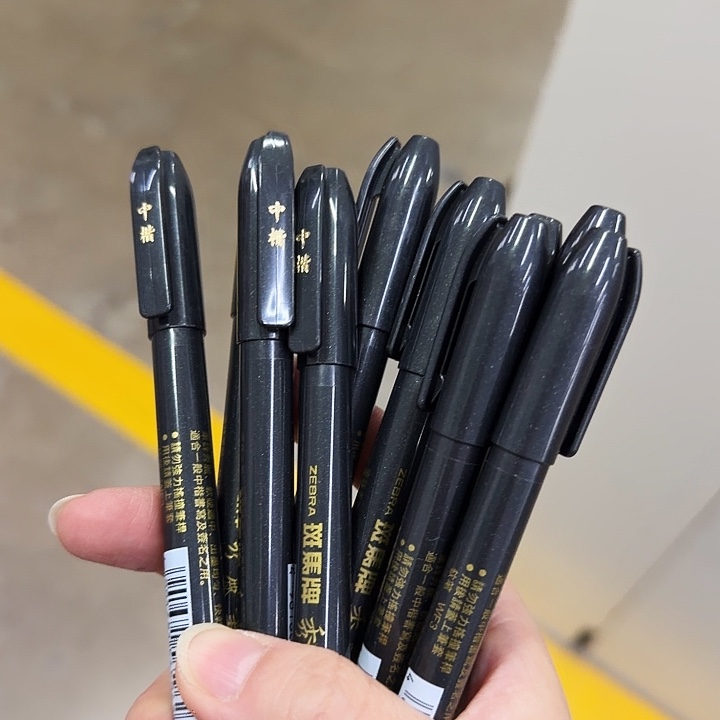 斑馬秀麗筆10支中楷