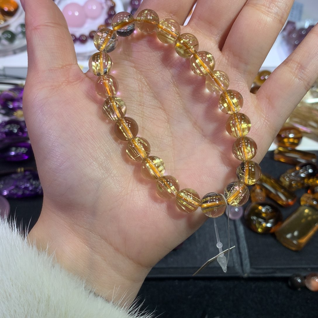 水晶手链未镶嵌天然