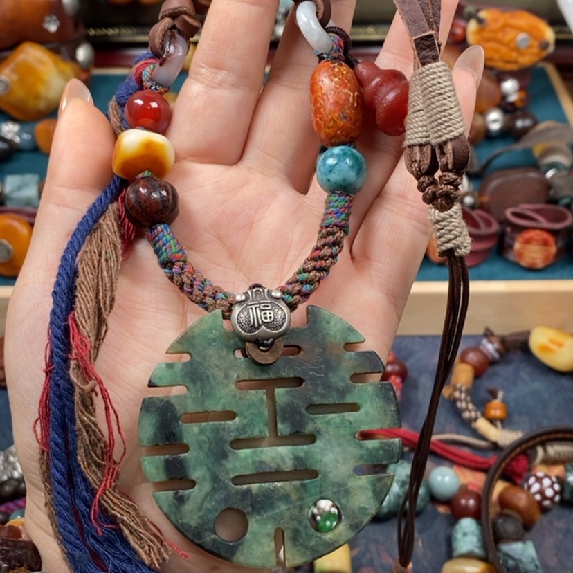 【闪购商品】翡翠颈饰未镶嵌项链