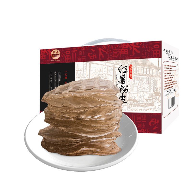 苏花红薯粉皮礼盒1500克装