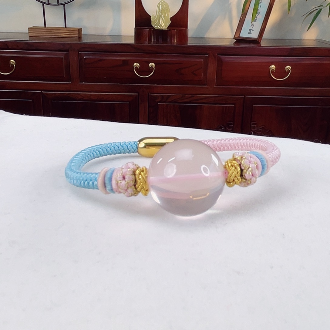 水晶手链未镶嵌水晶21.8