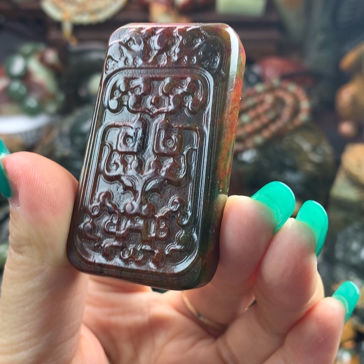 岫岩河磨玉（透闪石质玉）手把未镶嵌