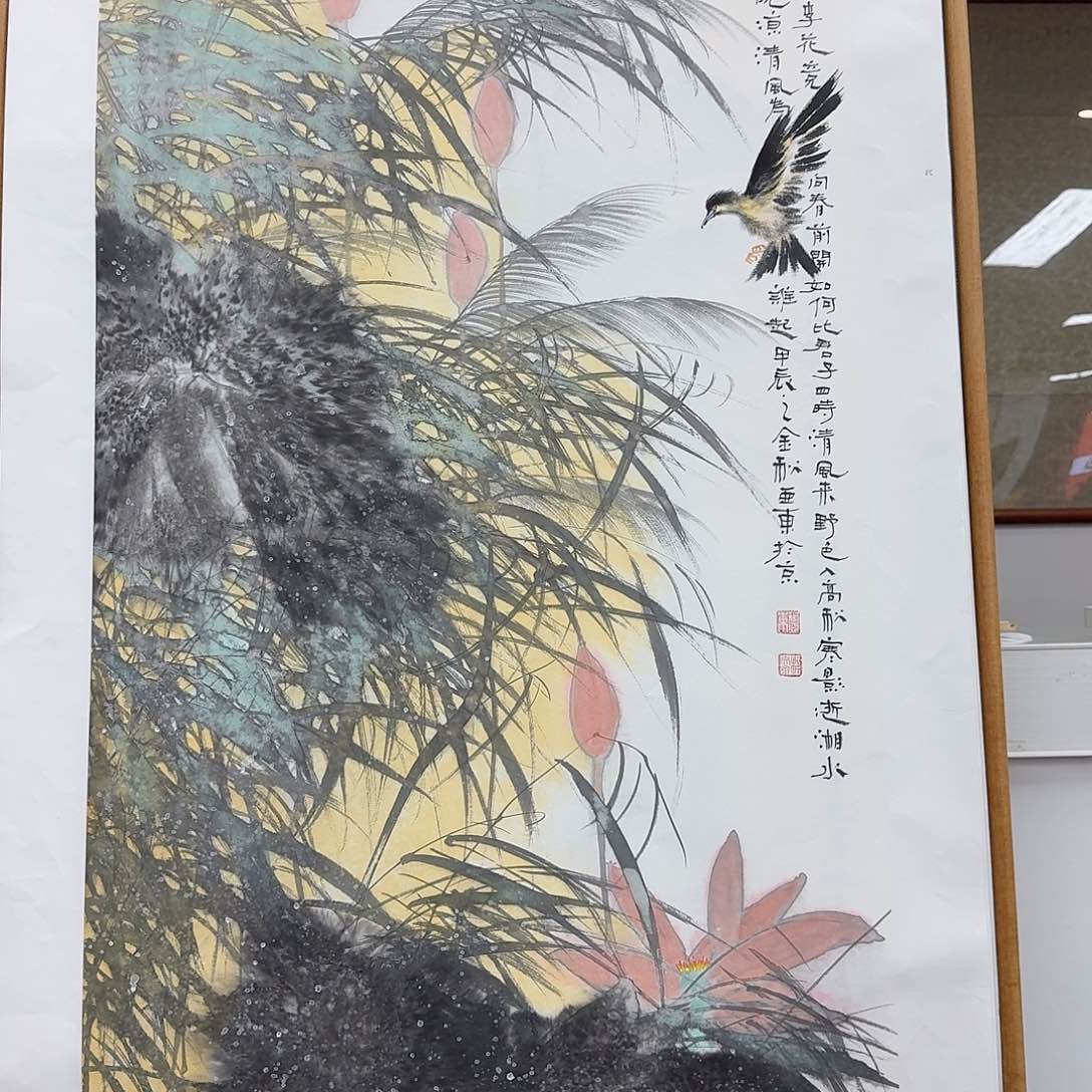 国画多次参加国内外大型