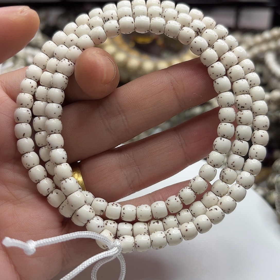 星月菩提手串65鼓通体大留白