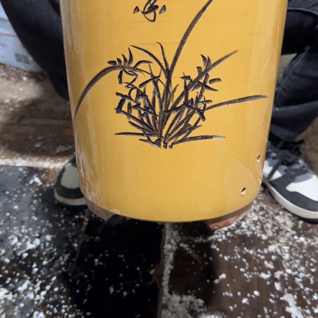 紫砂花盆口径17.22口径