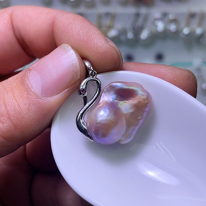 未镶嵌颈饰淡水珍珠03