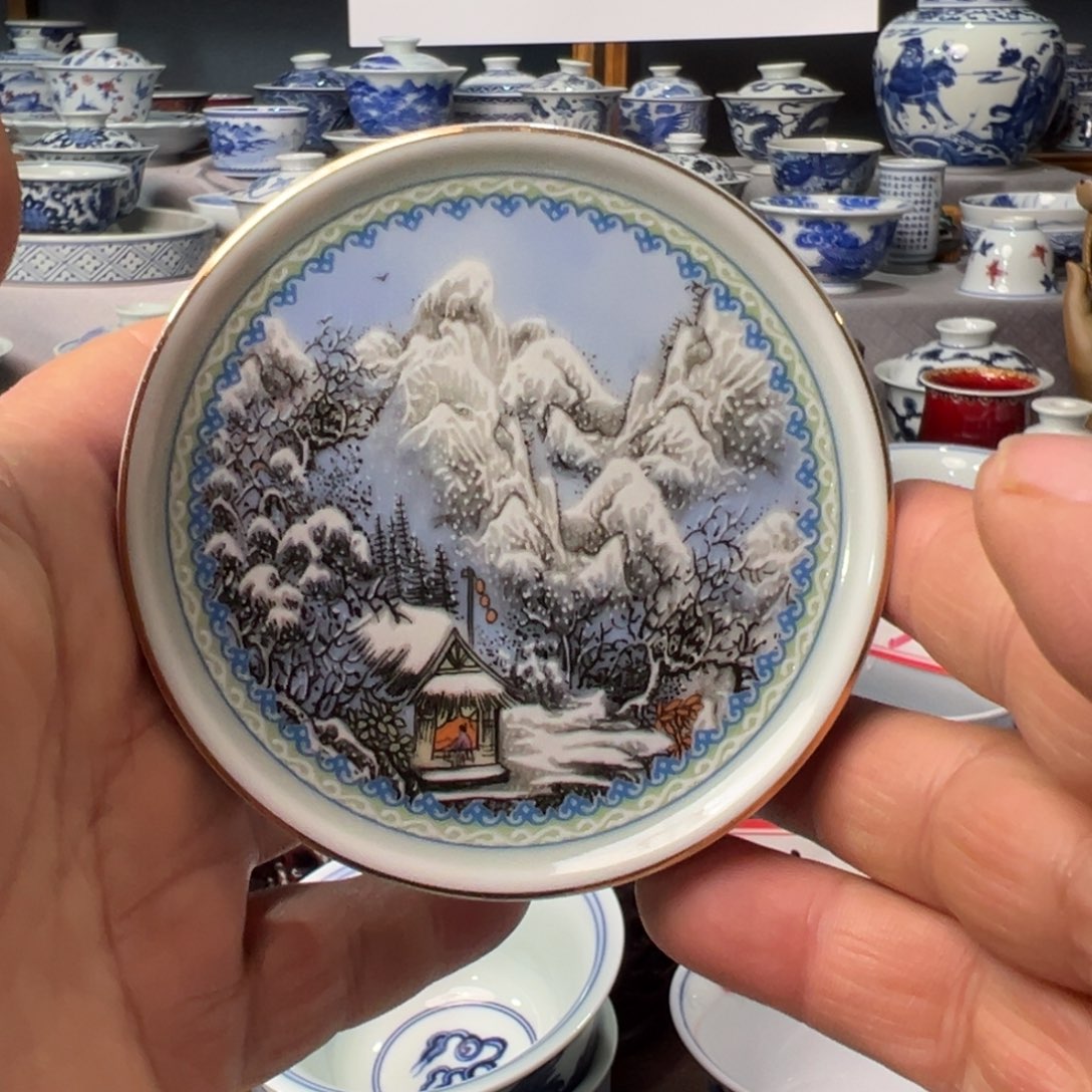 摆件景德镇青花瓷器