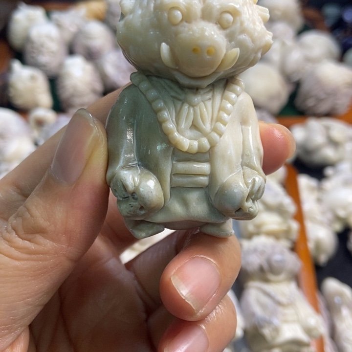 天***谁配饰鹿角雕刻这个出