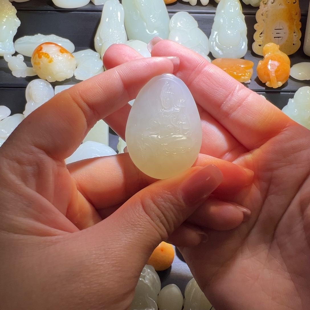 未镶嵌和田玉车挂?***?