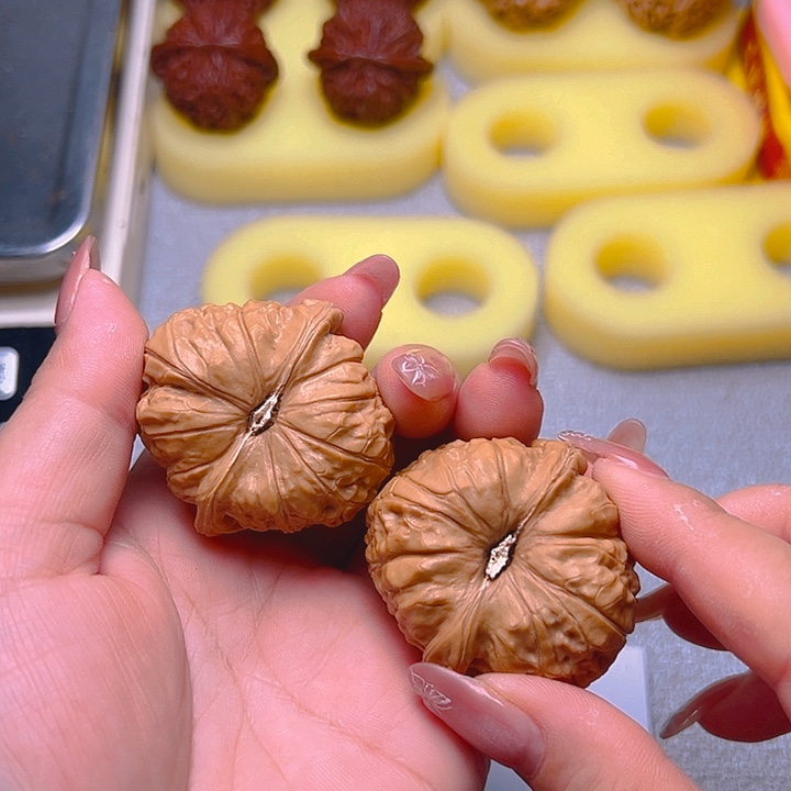 把件桃核南瓜020