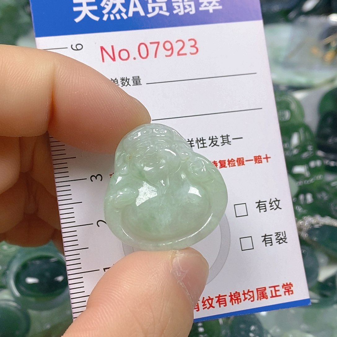 翡翠颈饰未镶嵌天然翡翠