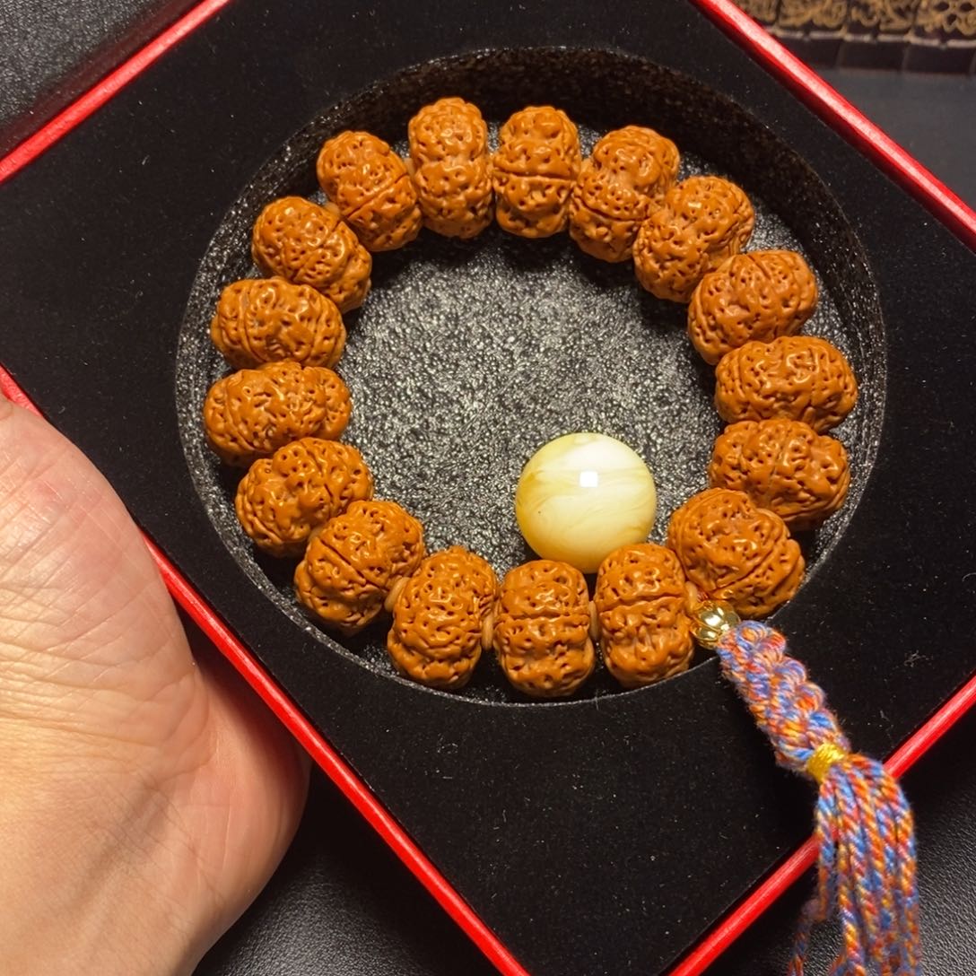 金刚菩提手串钢**鑫金刚菩提夹板100号