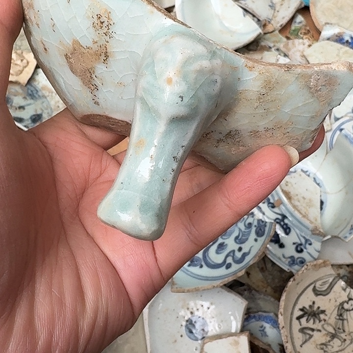 瓷片瓷片标本，顺丰包邮