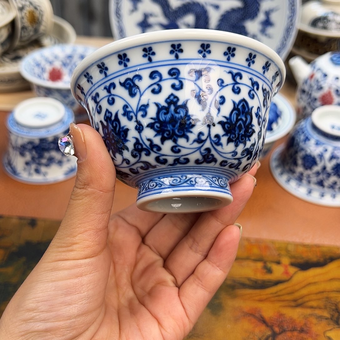 杯景德镇手绘主人杯