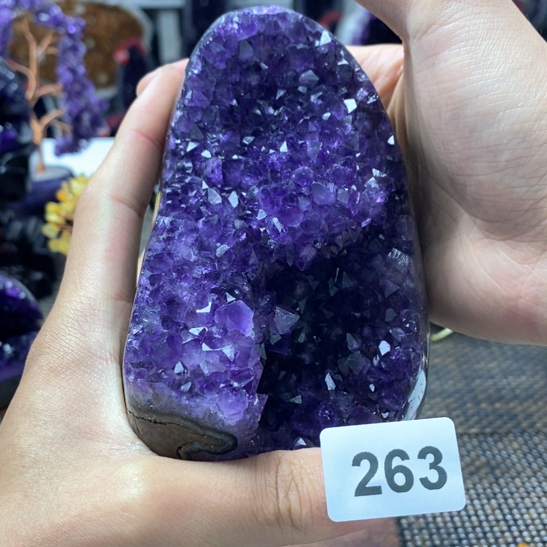 未镶嵌大型摆件（非配饰）紫晶