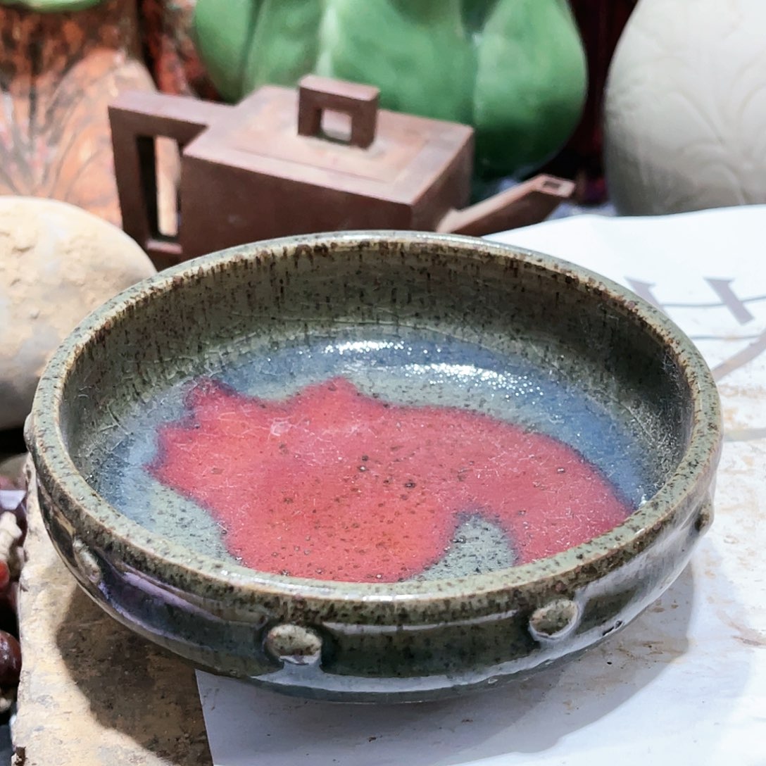 瓦当摆件摆件茶桌茶台陶瓷