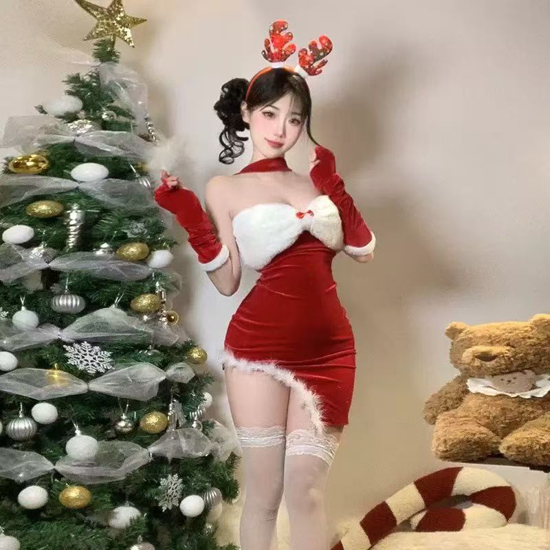 【yiyi魅力屋*圣诞将至】女装可欲可甜圣诞元素风格cos洛丽塔连衣裙