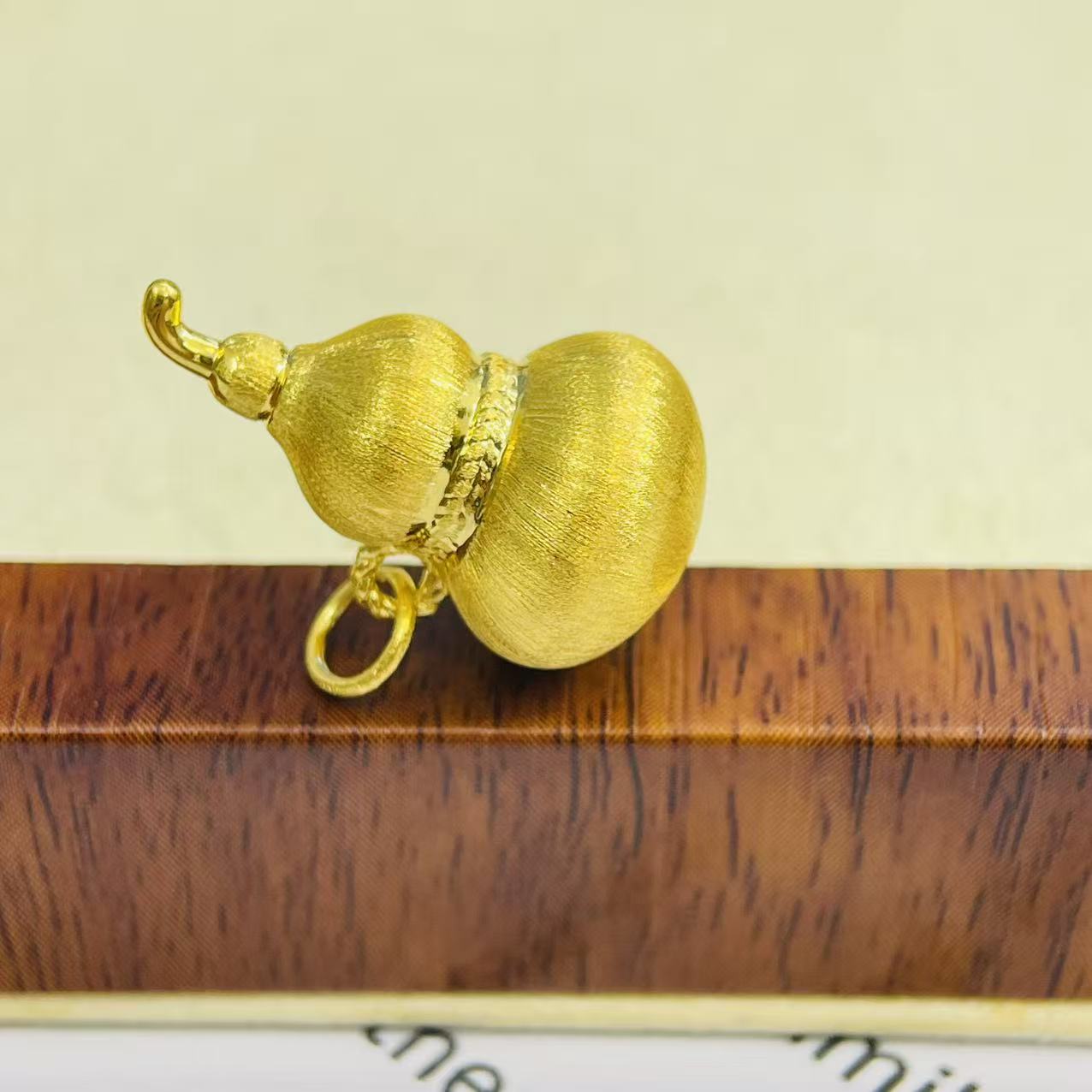 足金999祥瑞金柔葫黄金首饰配件DP2810-0900