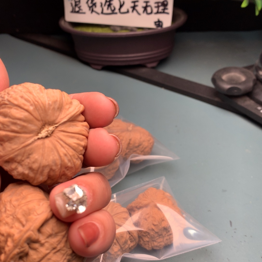 文玩核桃把件全品南瓜4445