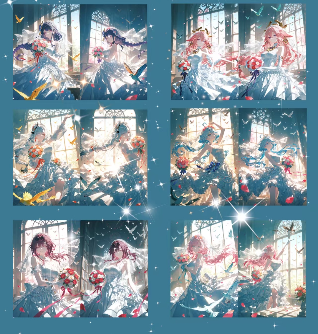 少女文创-【蜜语】新品二次元动漫卡牌