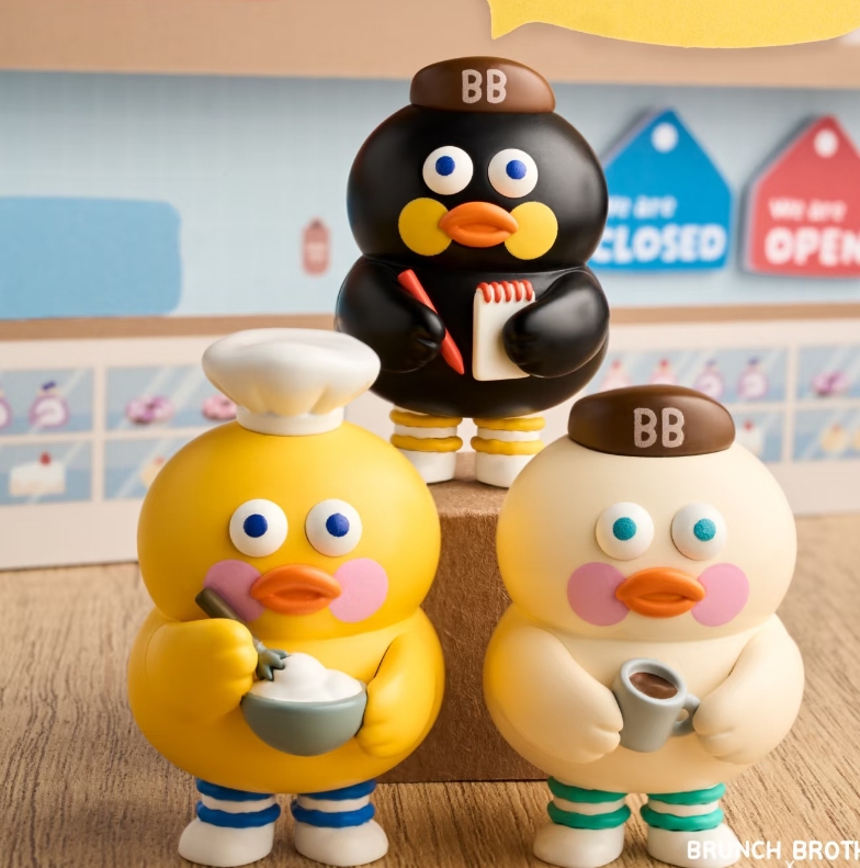 早餐兄弟-胖胖吐司Mini系列盲盒 潮玩萌粒手办摆件（默认代拆）