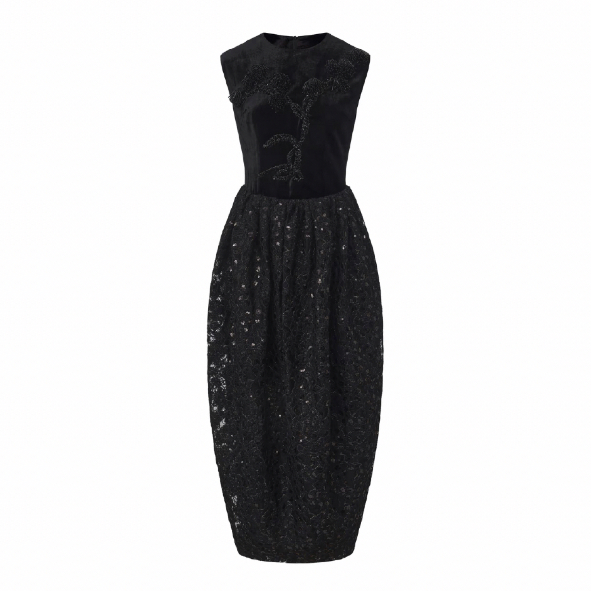 JUNYANG杨君  松间明月中式花瓶连衣裙