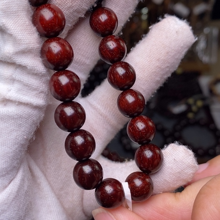 手串/手链小叶紫檀原汁原味1.0/19粒 泥料特价款