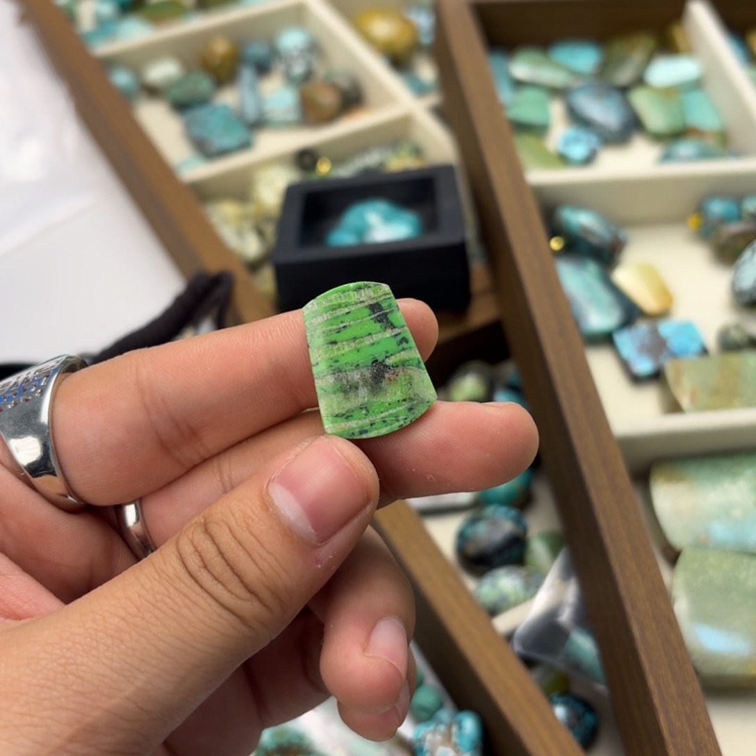 N***君南红玛瑙未镶嵌绿松石